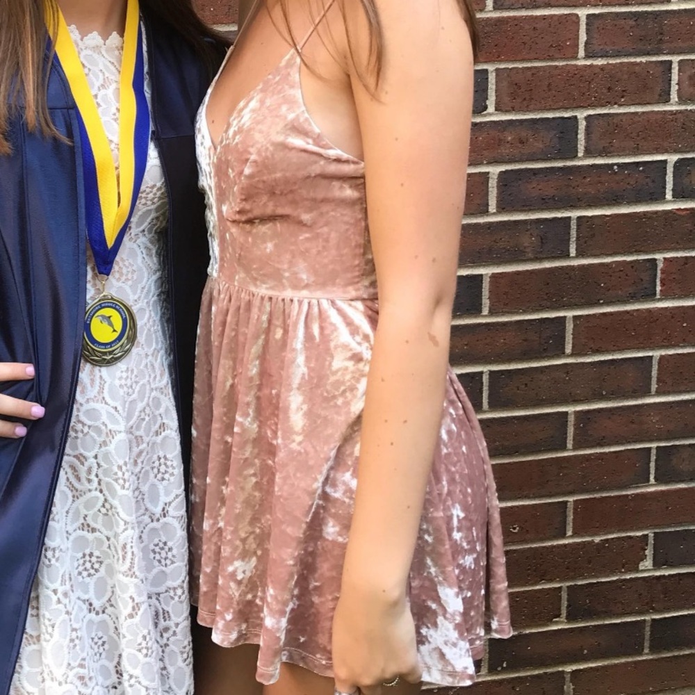 Urban Outfitters Velvet Romper